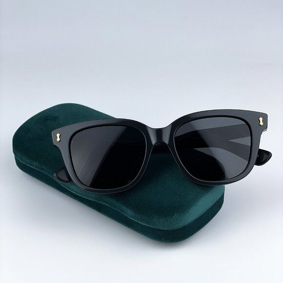 NEW Gucci GG1264S 001 Black Grey Square Women Sunglasses main image 9